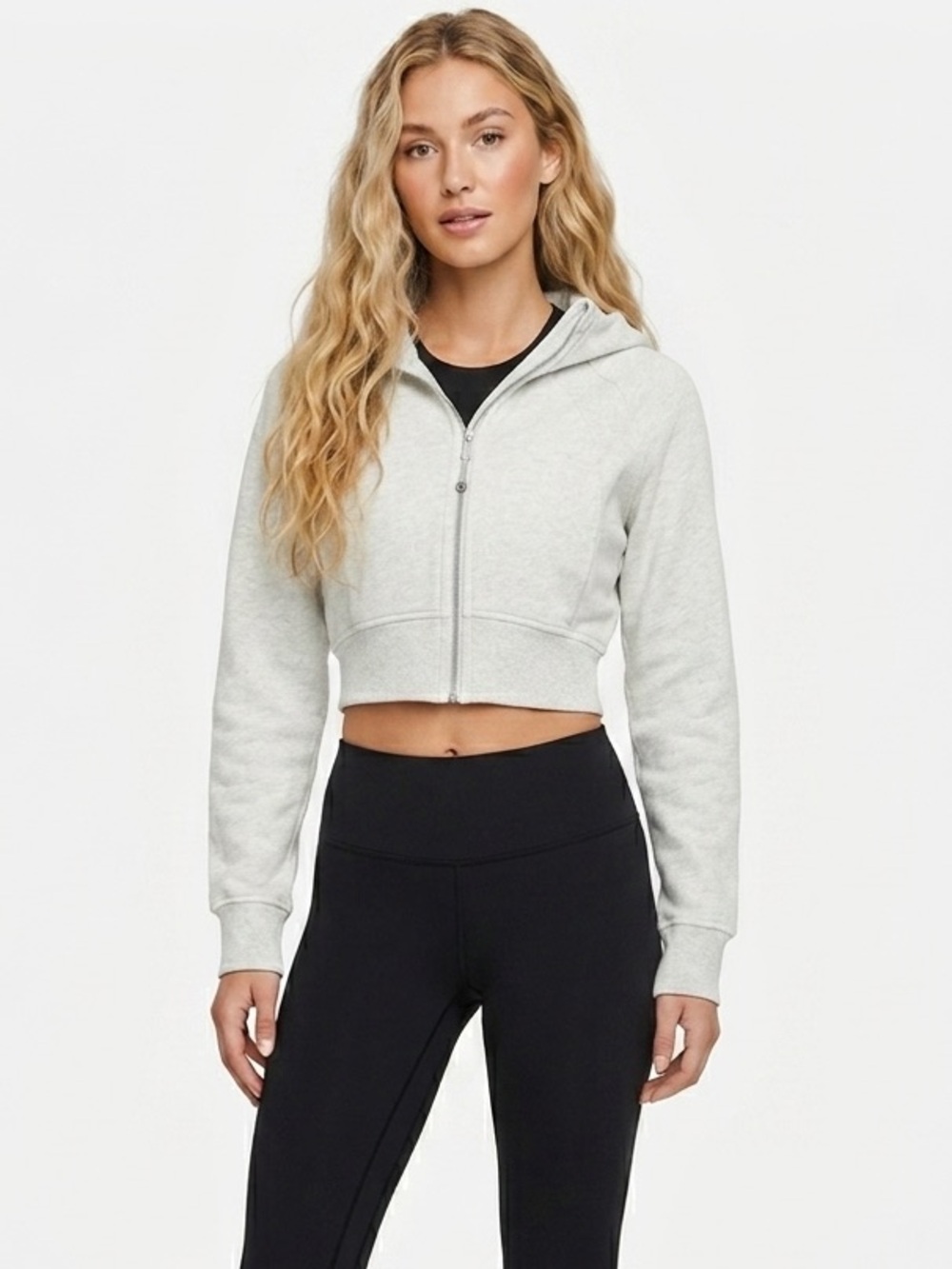 LULULEMON | SCUBA CROPPED FULL ZIP HOODIE